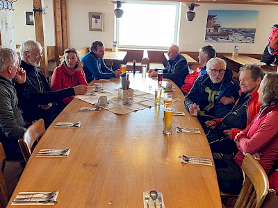 Die Begehung mit Ski auf das Kitzbüheler Horn