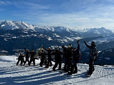 Snowboard-Training in Laax