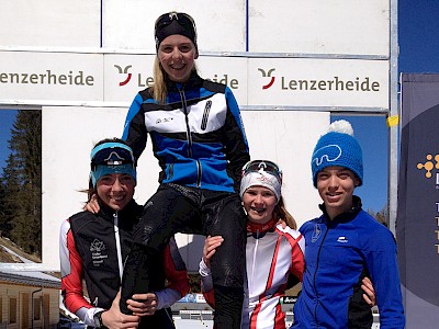 v.l.: Victoria Mellitzer, Verena Prem, Lara Wagner, Mathias Foidl