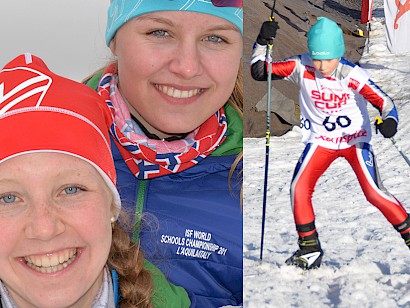 Starke K.S.C. Langläufer und Biathleten