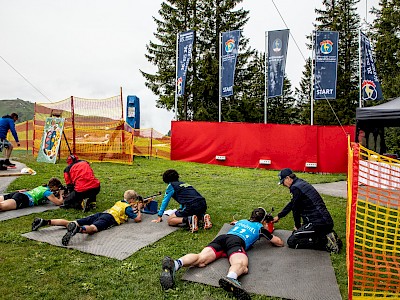 Clubmeisterschaft Nordisch am Starthaus Hahnenkamm