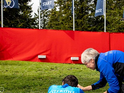 Clubmeisterschaft Nordisch am Starthaus Hahnenkamm