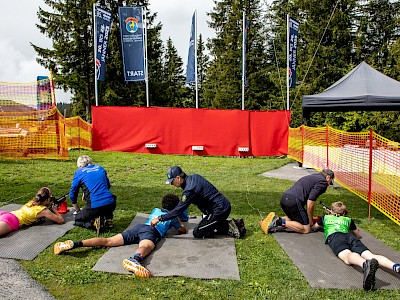 Clubmeisterschaft Nordisch am Starthaus Hahnenkamm