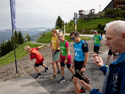 Clubmeisterschaft Nordisch am Starthaus Hahnenkamm