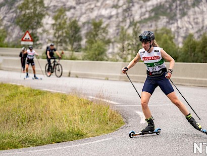 Katharina Brudermann beim Blink Festival in Norwegen