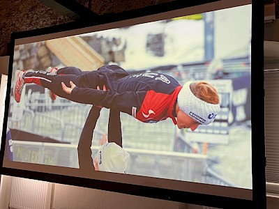 Weitere Premiere beim Film Festival - Eva Gansters Leistungen für den Damensprungsport