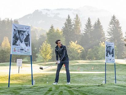 Ein Golfturnier aus dem Bilderbuch