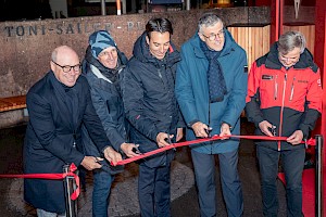 Toni-Sailer-Platz in Kitzbühel feierlich eröffnet - 