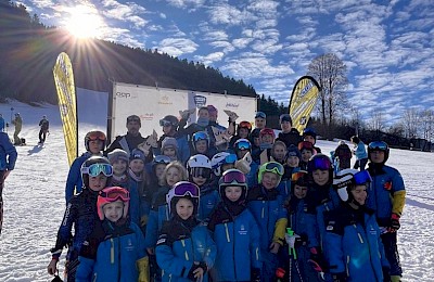 Sonnenschein und Top-Leistungen beim Bezirkscup - Riesentorlauf in Going