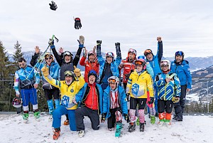 Nach dem Super-G ging es auf die Streif - 