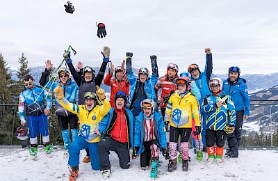 Nach dem Super-G ging es auf die Streif