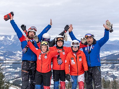 Nach dem Super-G ging es auf die Streif