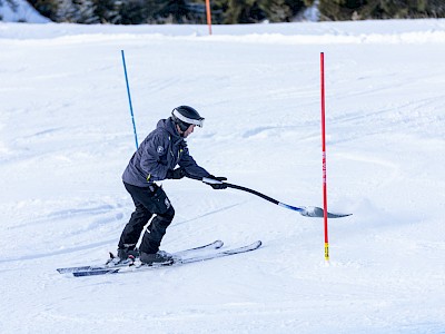 Axel Bringdals Ziel ist der Ganslernhang