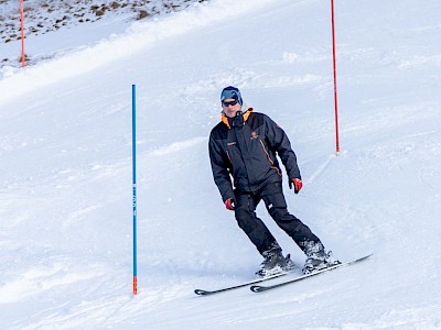 Axel Bringdals Ziel ist der Ganslernhang