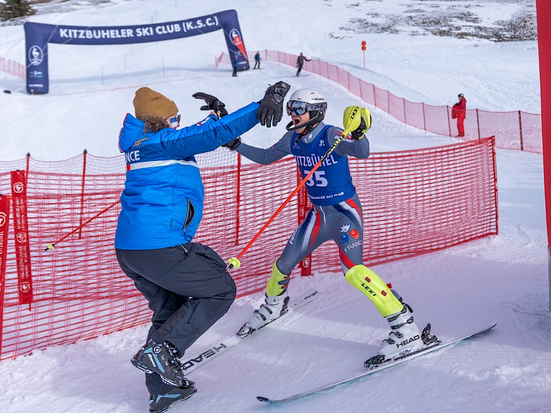 Axel Bringdals Ziel ist der Ganslernhang