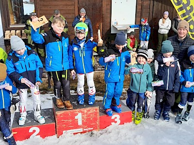 Kids in Hochfilzen beim Bezirkscup