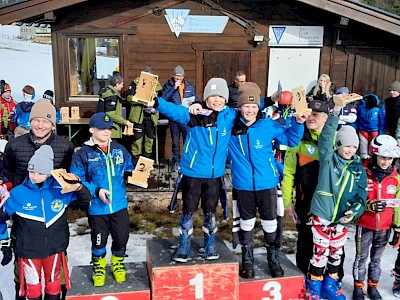Kids in Hochfilzen beim Bezirkscup