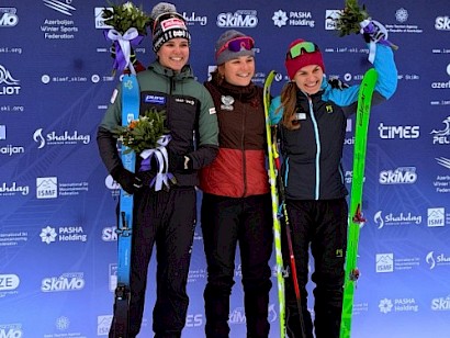 Silber für Emma Albrecht bei der Skibergsteigen-EM